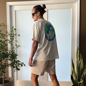 Adidas Happy Earth T & AOC OAP Shorts Bundle
